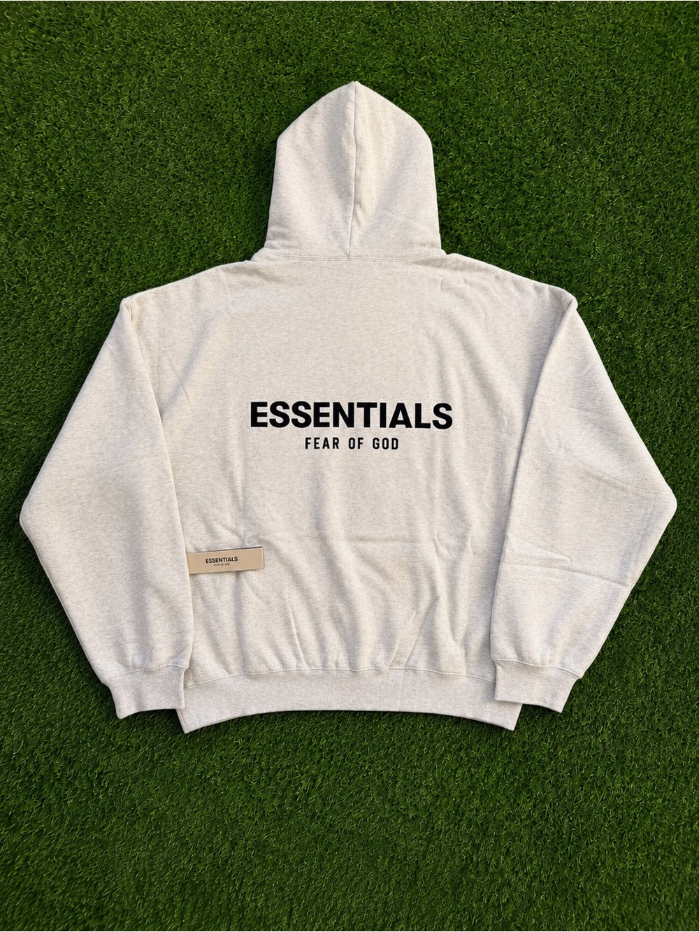 Essentials Fear of God Light Oatmeal Hoodie
